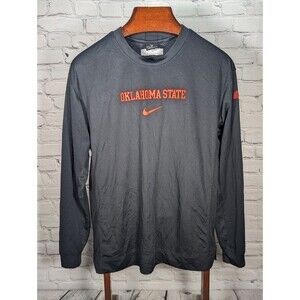 Oklahoma State Cowboys Nike Shirt Medium Black Swoosh Basketball Bryce Williams